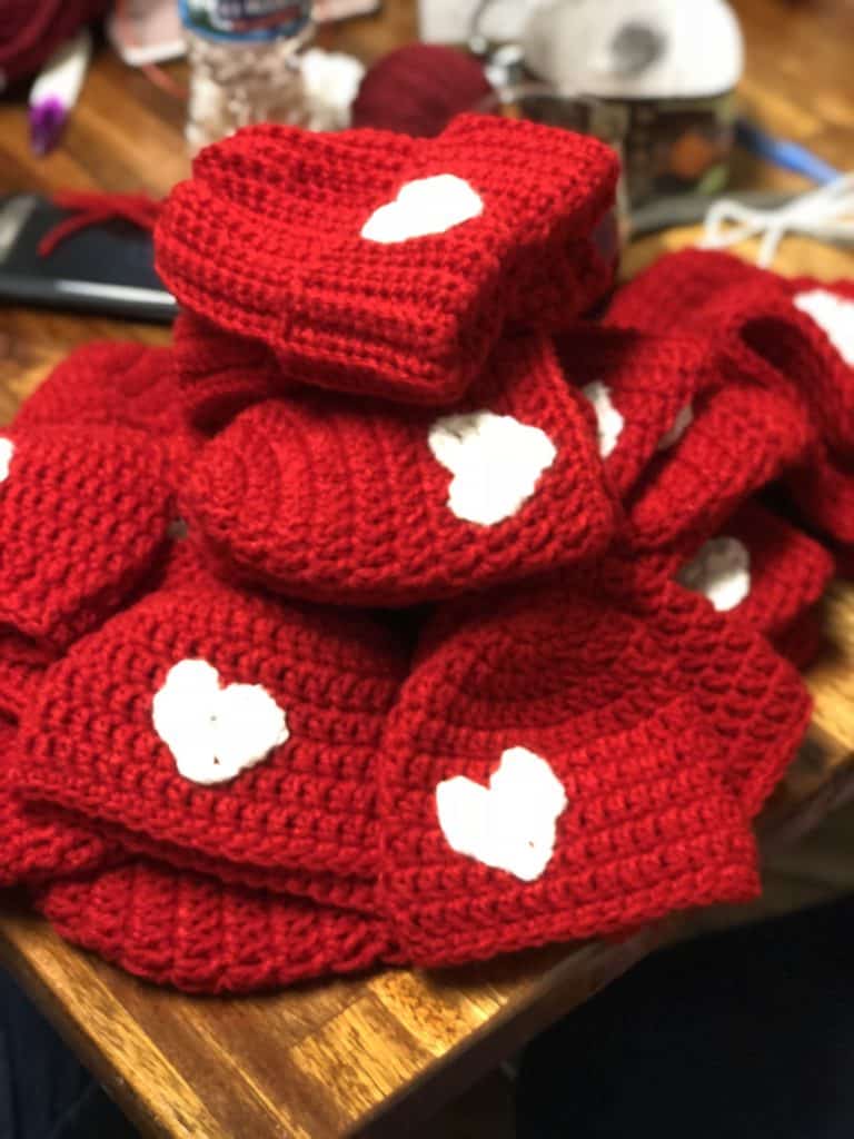 Red Hats for American Heart Association