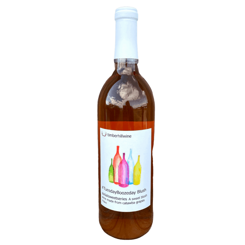 Tuesday Boozeday Blush Wine - Wisconsin Wine