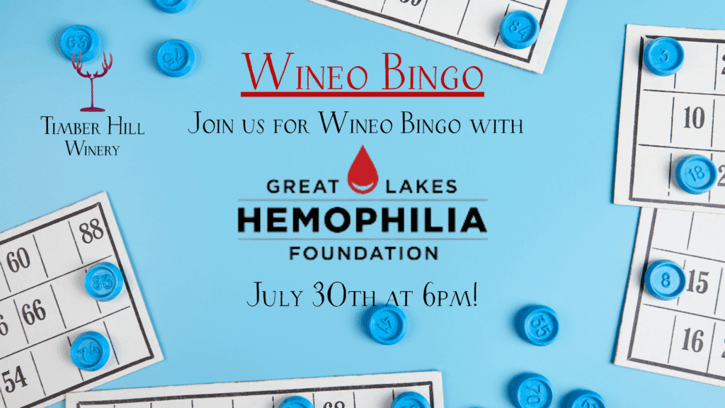 Wineo Bingo with the Great Lakes Hemophilia Foundation