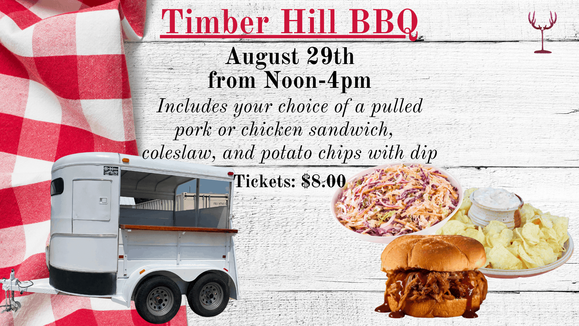 August Timber Hill Winery BBQ