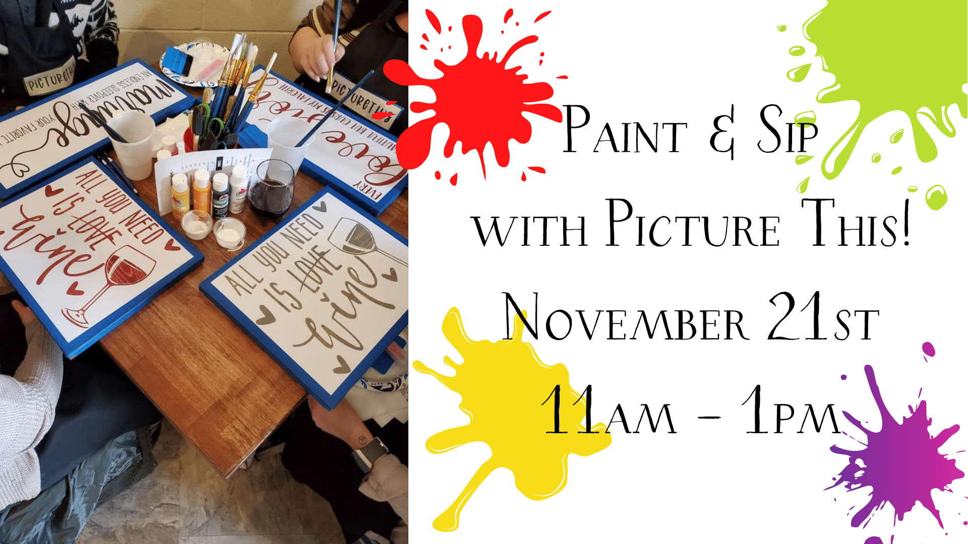 Winter Themed Workshop with Picture This!