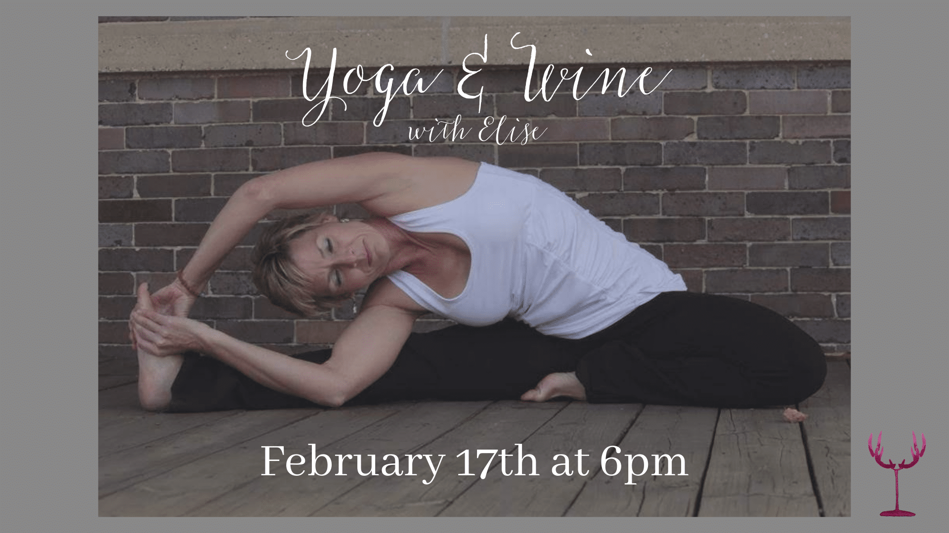 February Wine & Yoga