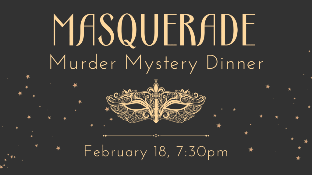Masquerade Murder Mystery - February 18th | Timber Hill Winery
