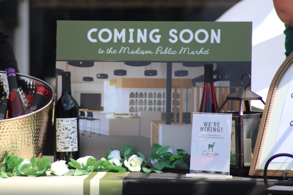 Coming Soon: Cervato Winery at Madison Public Market